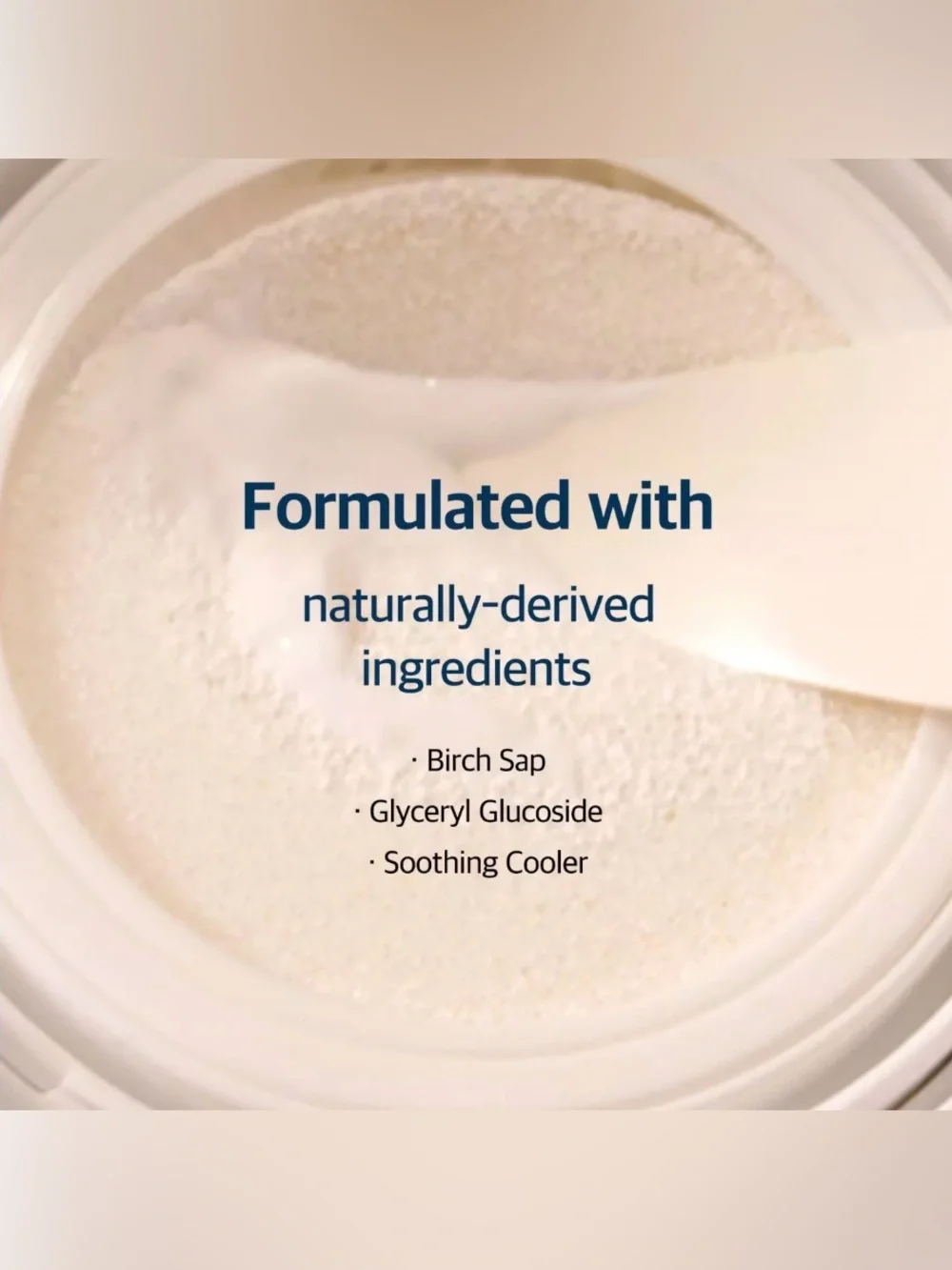 Birch Juice Moisturizing Sun Cushion SPF50+ - White and Blue